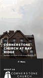 Mobile Screenshot of cornerstonebayridge.org